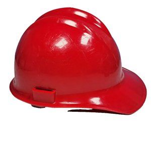 Vintage Bullard Hard Boiled Hard Hat Model 3000 Versalyte RED - NO LINER